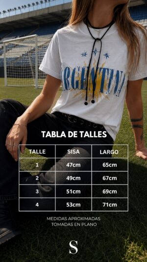 Remera Argentina x Solana